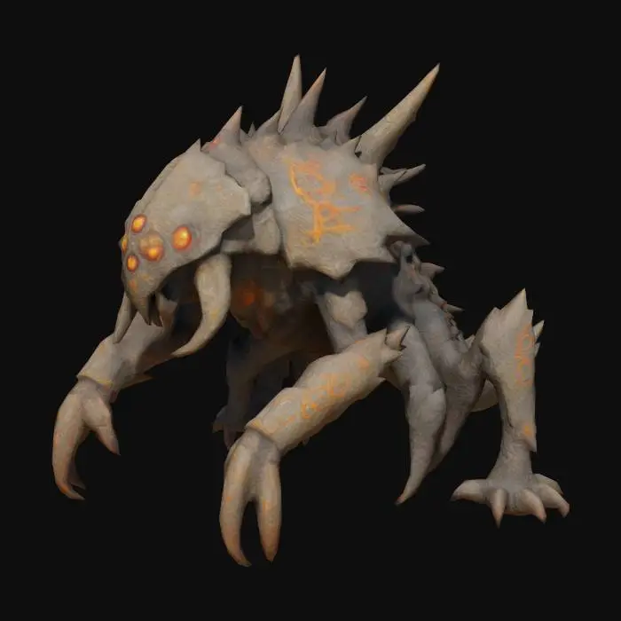 3D model for Monstrous Swamp Guardian