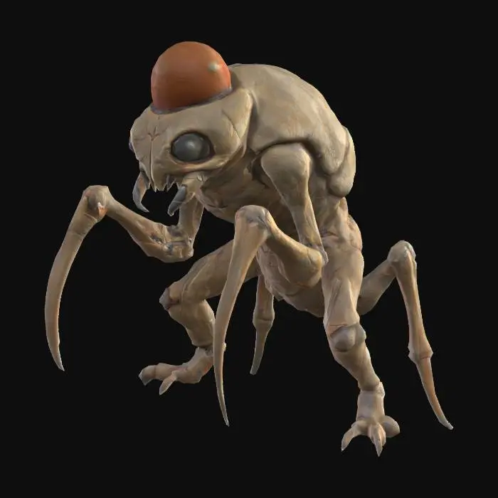3D model for Biolumionscient Alien