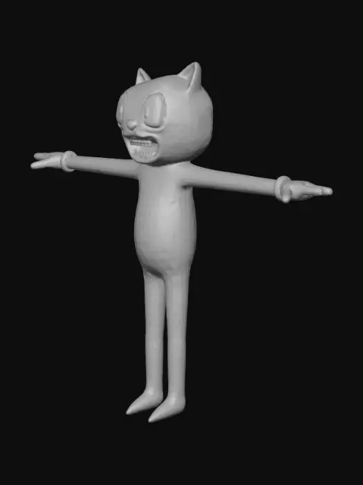 3D model for Cartoon Cat