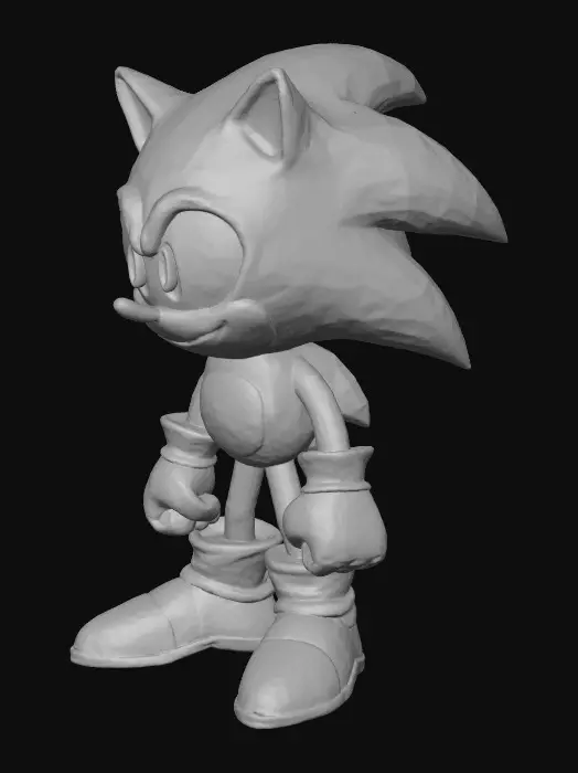 3D model for BlueBlur the Hedgehog