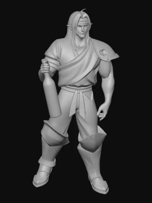 3D model for Nicholas Mundy