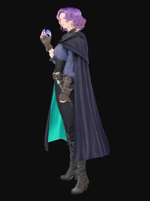 3D model for Enchanted Sorceress