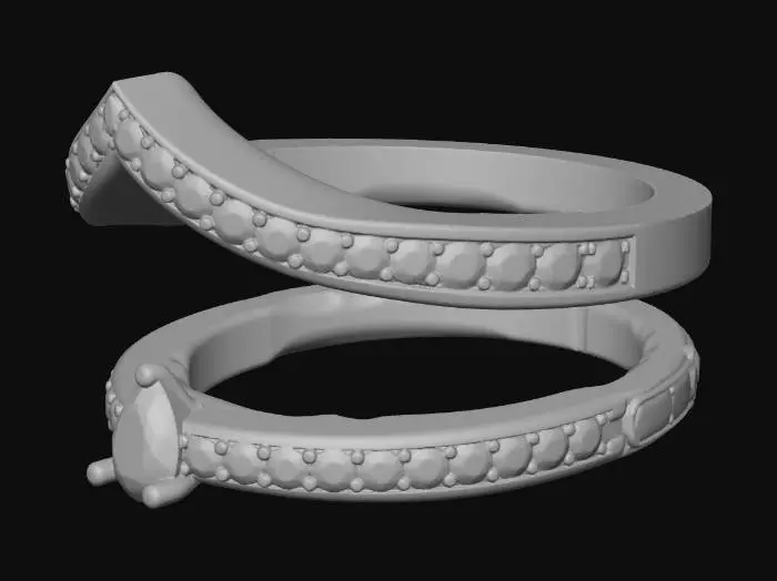 3D model for rings
