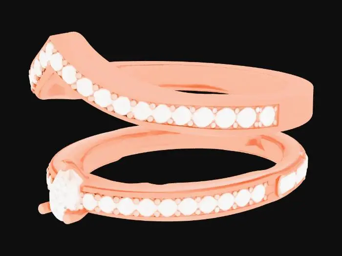 3D model for rings