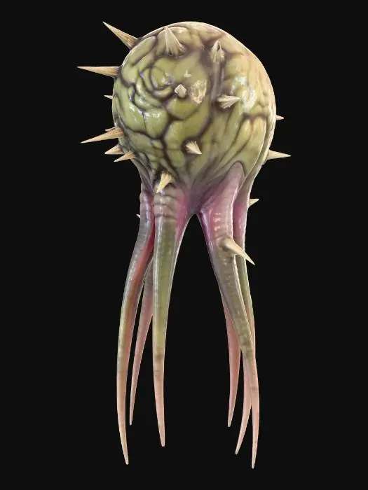 3D model for Spiked Celestial Entity