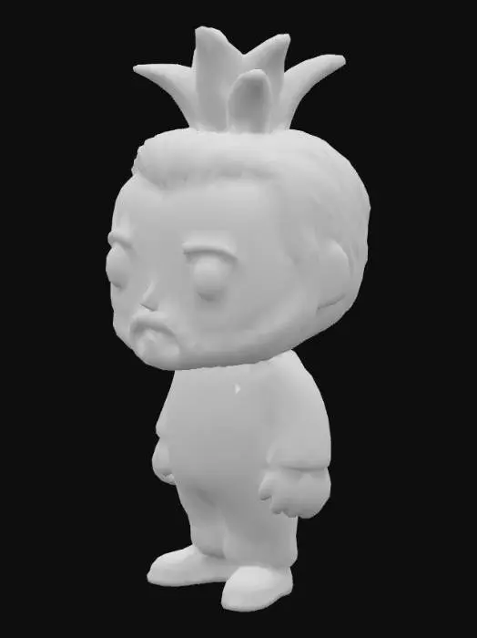 3D model for Pineapple Pop Figure