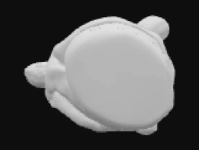 3D model for Cactus Cowboy wearing a hat