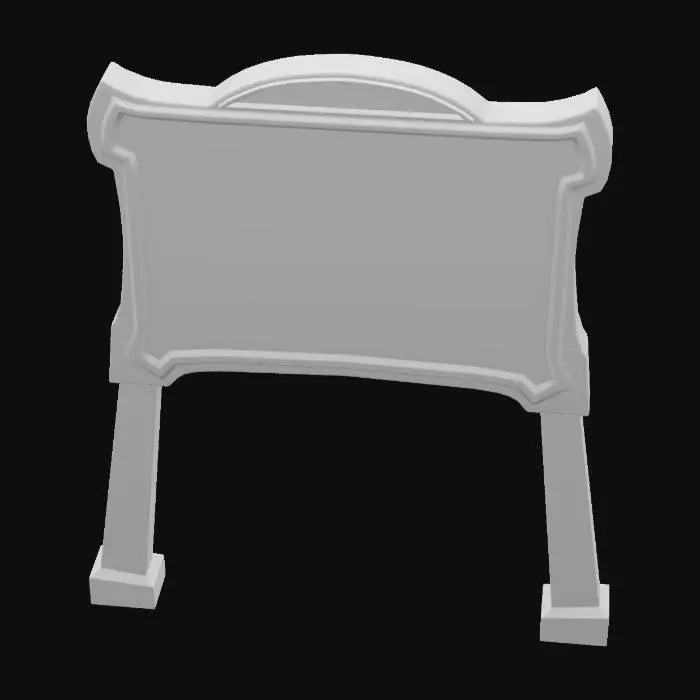 3D model for Notice Board