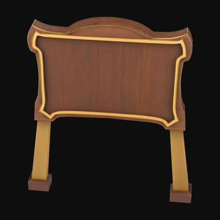 3D model for Notice Board