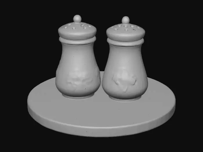 3D model for salt and pepper