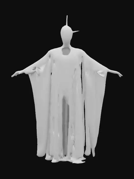 3D model for Hellraiser character, from the film of the same name Hellraiser. Realistic anatomically, Hyperrealism 4K, T-pose, Full body, Unity-ready, Character Design, mmorpg