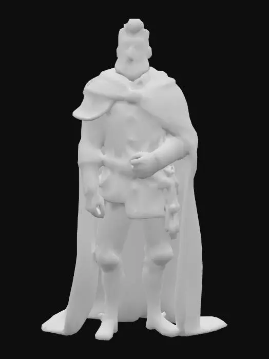 3D model for #PBR#, Cartoon style, Ultra-realistic, François de France, duc François d’Anjou 1555-1584.Full body, Designed for video games, Realistic and highly detailed texture, Digital art, 4k, Fine details, Clean lines, Vivid colors, Unity-ready, Character Design, mmorpg, #PBR#