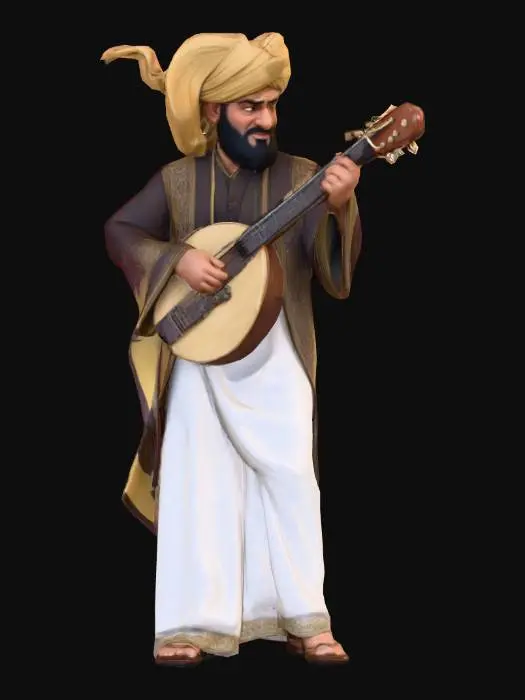 3D model for sultan of swing