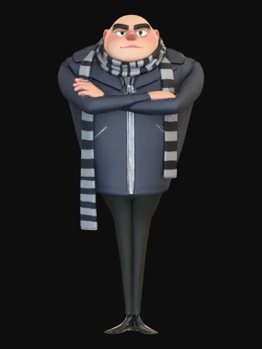 3D model for Gru Character
