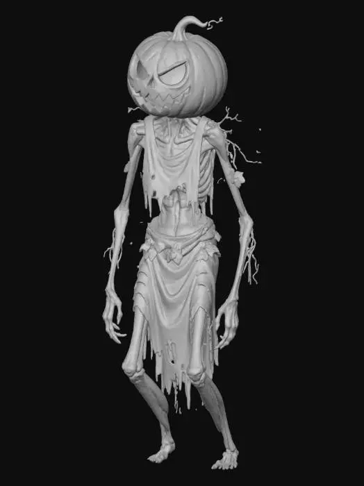 3D model for Pumpkin Revenant