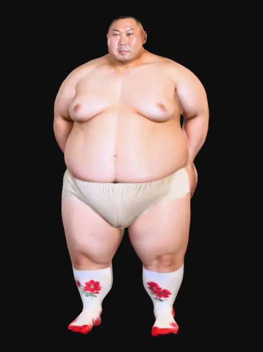 3D model for gros plouc atteint de dysenterie fulgurante.