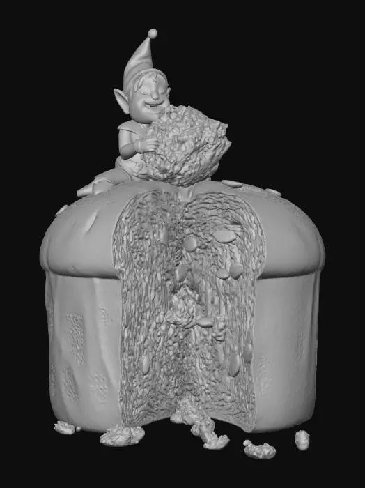 3D model for Christmas Elf Delight