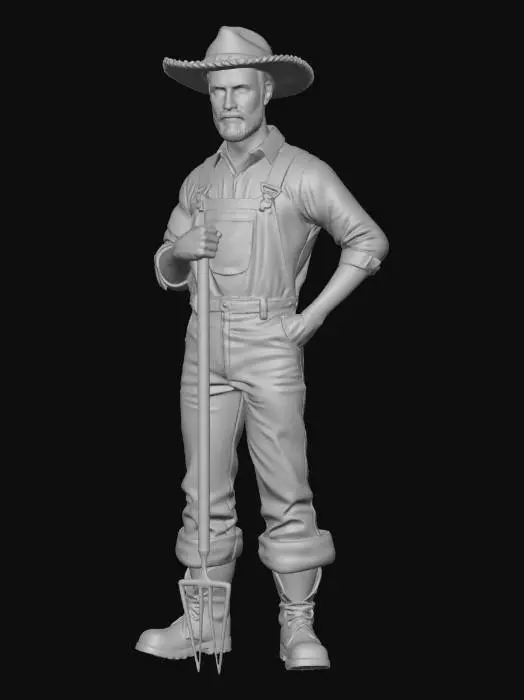 3D model for Gentleman Farmer