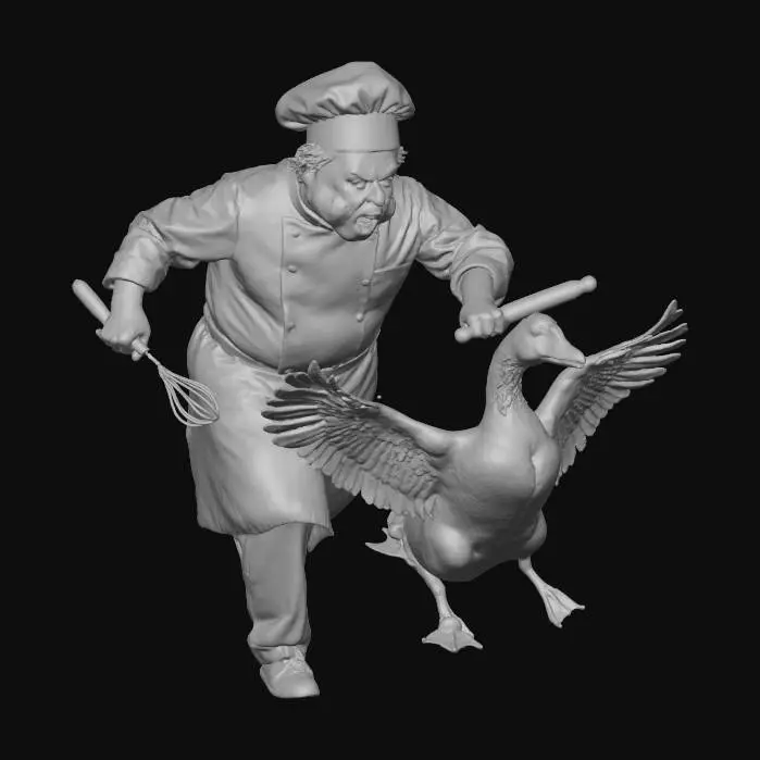 3D model for Chef's Feathered Fiasco
