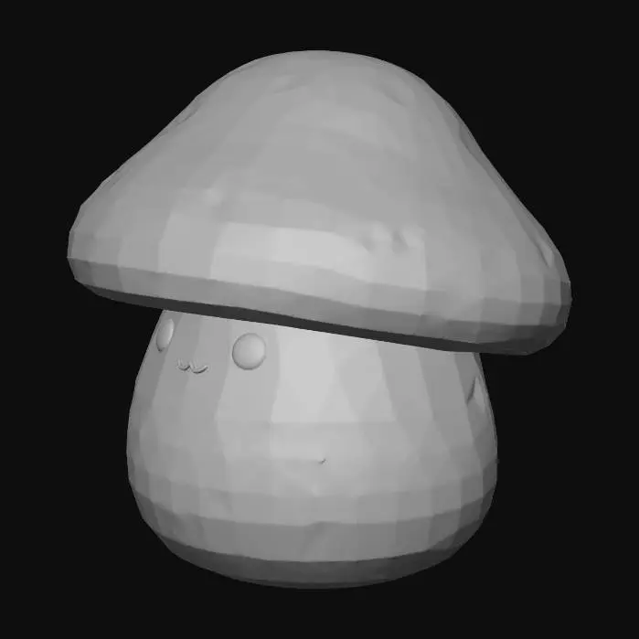 3D model for Mushroom Blossom