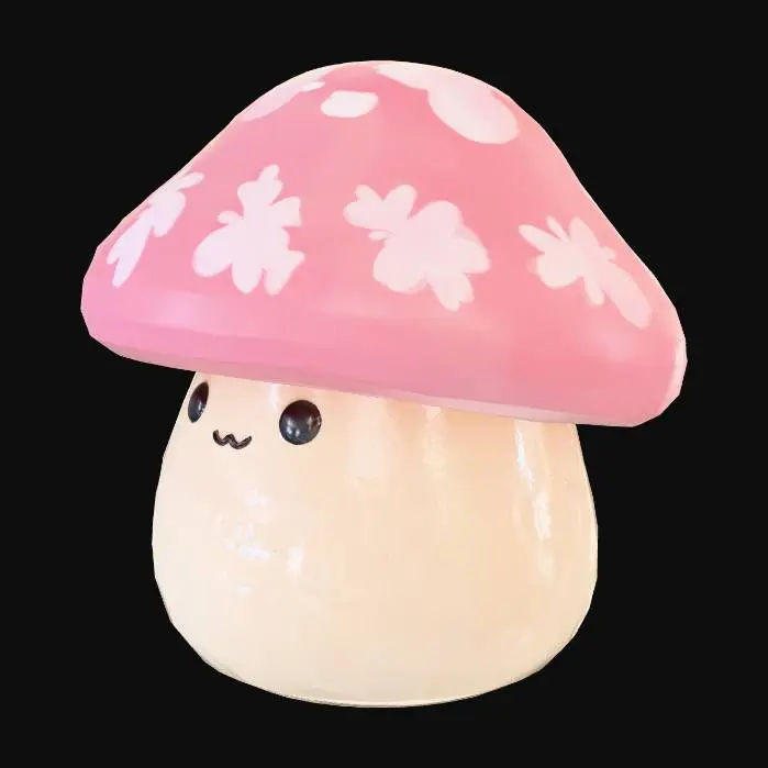 3D model for Mushroom Blossom