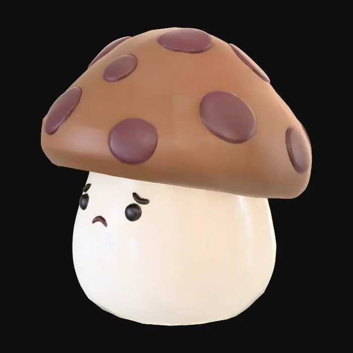 3D model for Sad Shroom