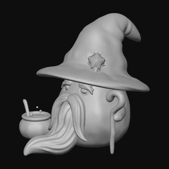 3D model for Wizard Whimsy