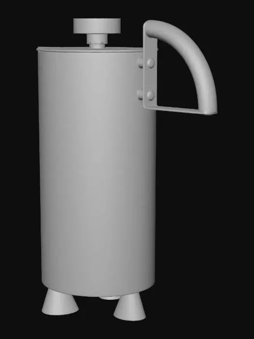 3D model for Futuristic Coffee Carafe