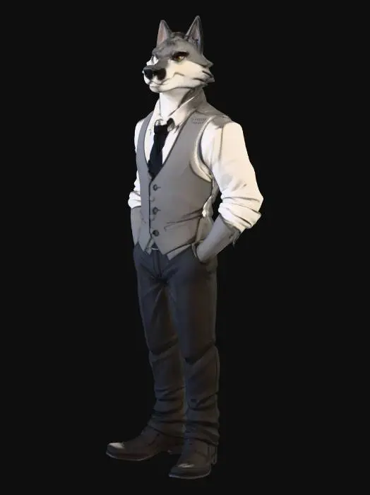 3D model for Urban Wolf Style