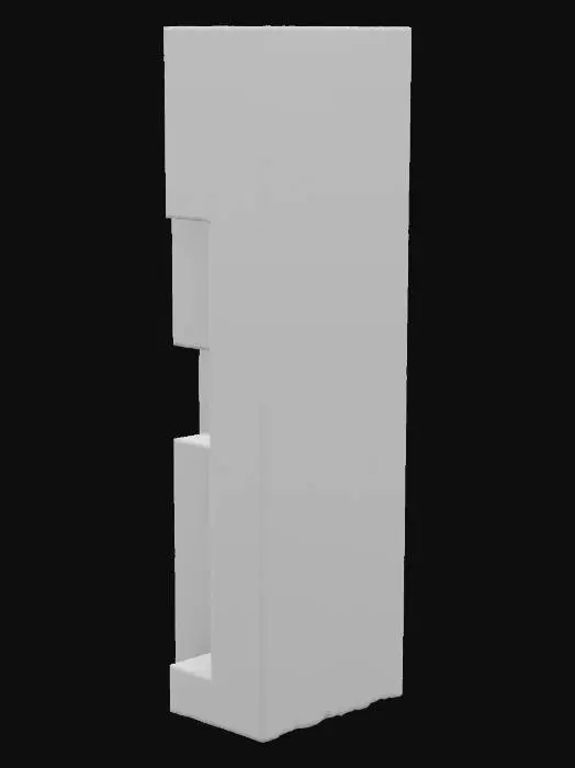 3D model for an optical illusion style architecture impossible geometry skyscraper