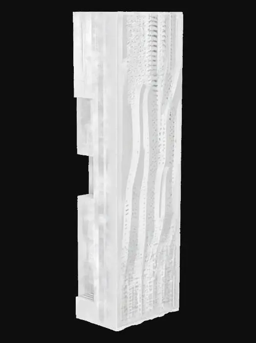 3D model for an optical illusion style architecture impossible geometry skyscraper