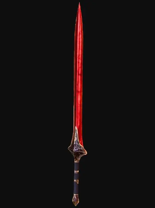 3D model for An angular very cool looking sword