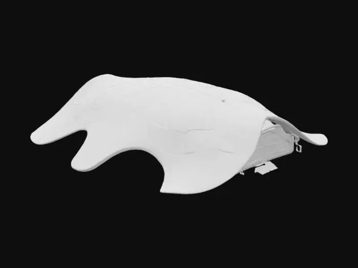 3D model for Futuristic Beach Retreat