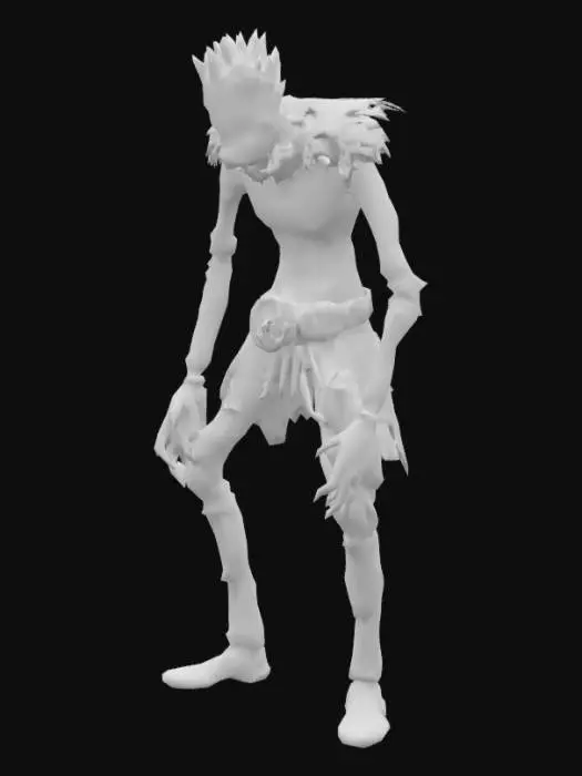 3D model for Shinigami Figure