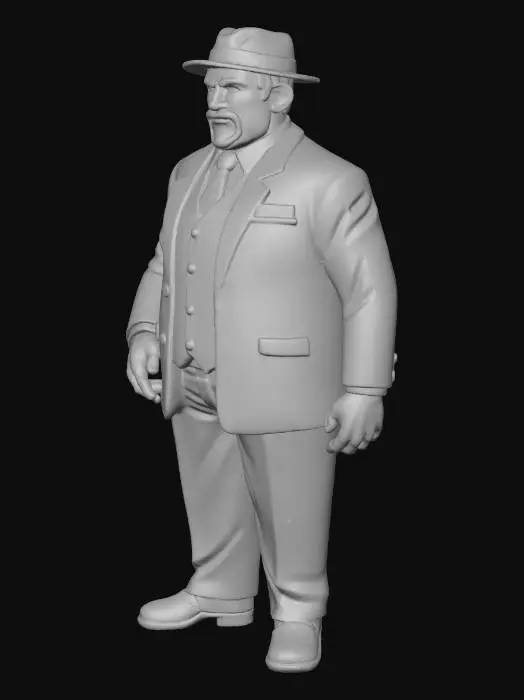 3D model for Mysterious Detective