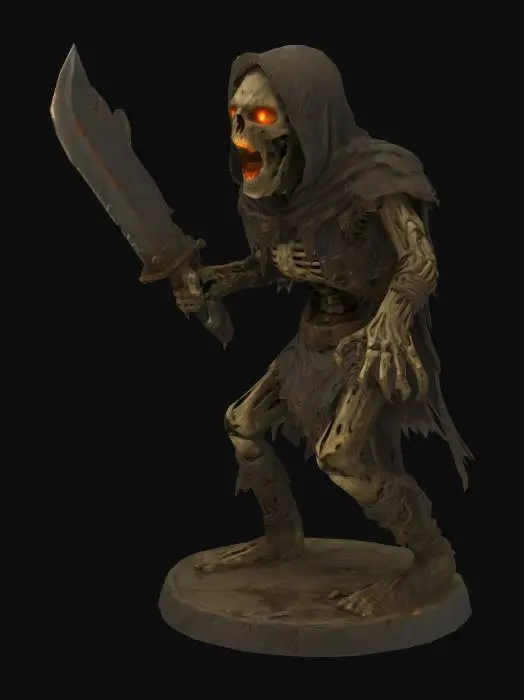 3D model for Corpse Lord Warrior