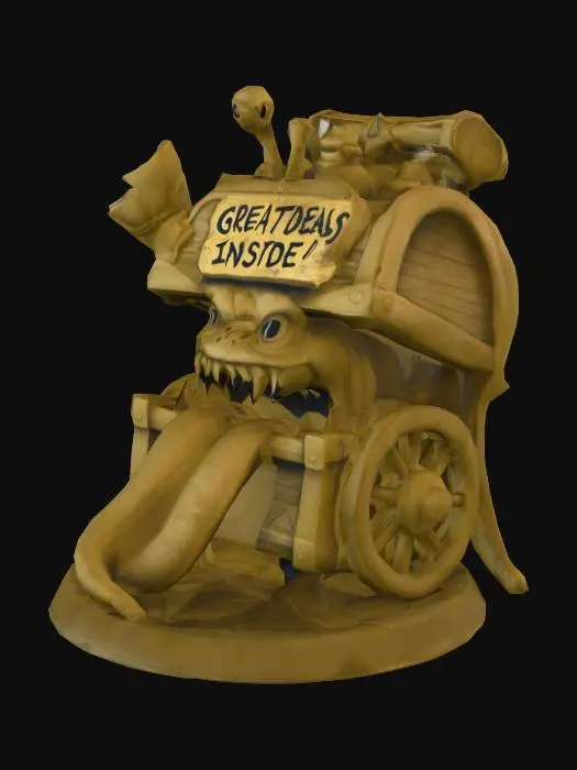 3D model for Mimic Merchant