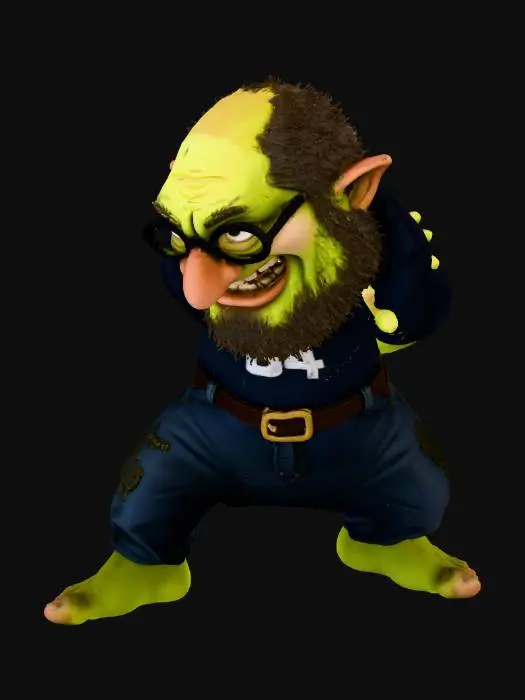 3D model for C64 Goblin Geek