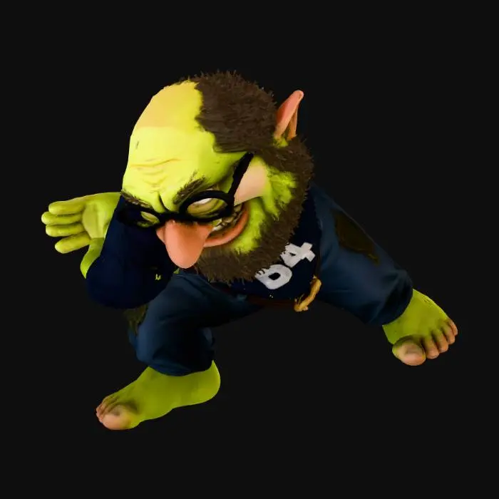 3D model for C64 Goblin Geek