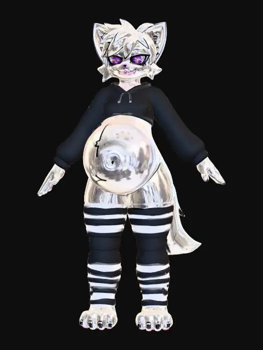 3D model for Silly pole cigarette Vore shenanigans~