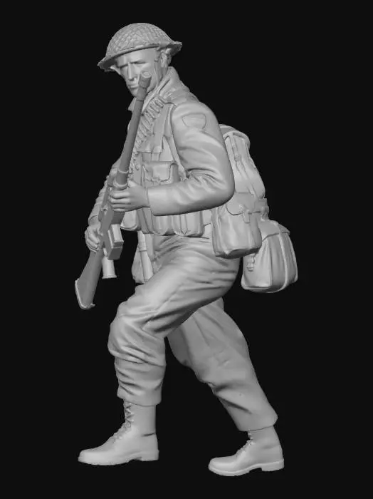 3D model for Soldier in the Field