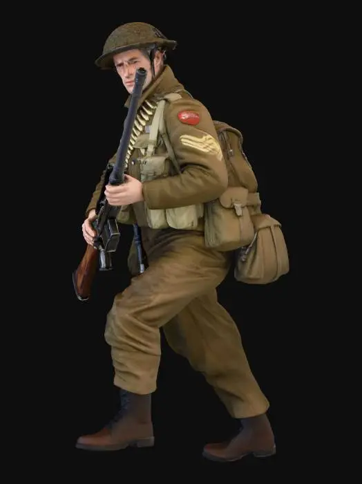 3D model for Soldier in the Field