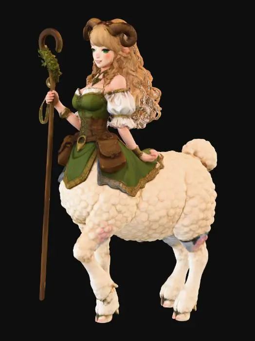 3D model for Lamb Guardian