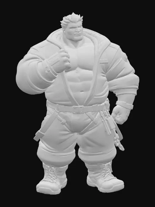 3D model for Firefighting Powerhouse