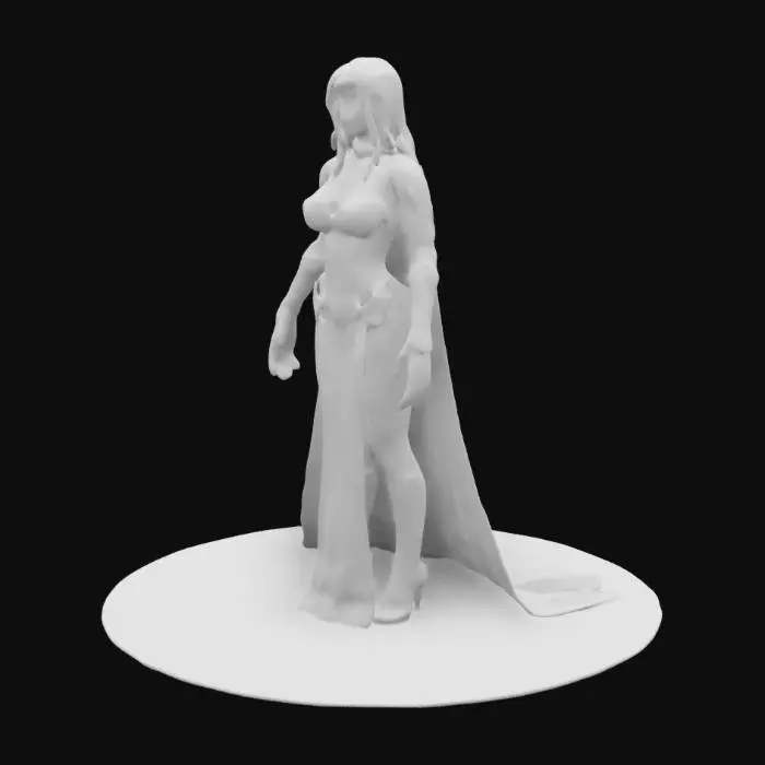 3D model for Brian Pulido's Lady Death from the comic book Lady Death. African American, beautiful, gorgeous body, Dystopian. Ultra Realistic, style. A_pose. Highly detailed. 
