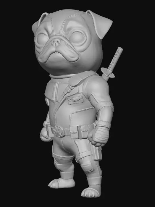 3D model for Pugpool, #Halloween2025#