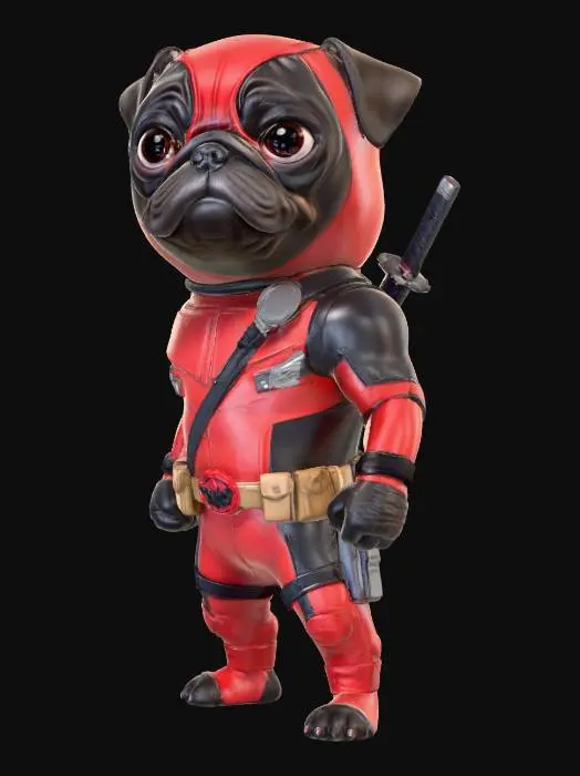 3D model for Pugpool, #Halloween2025#