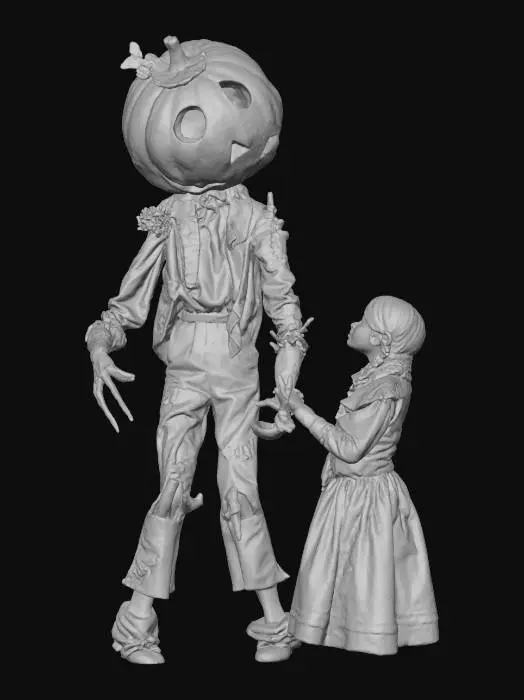 3D model for Pumpkin Companion, #Halloween2025#