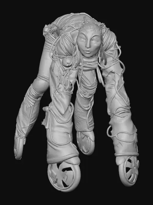 3D model for Wheeled Enigma