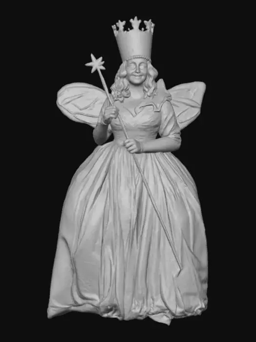 3D model for Glinda the Good Witch
